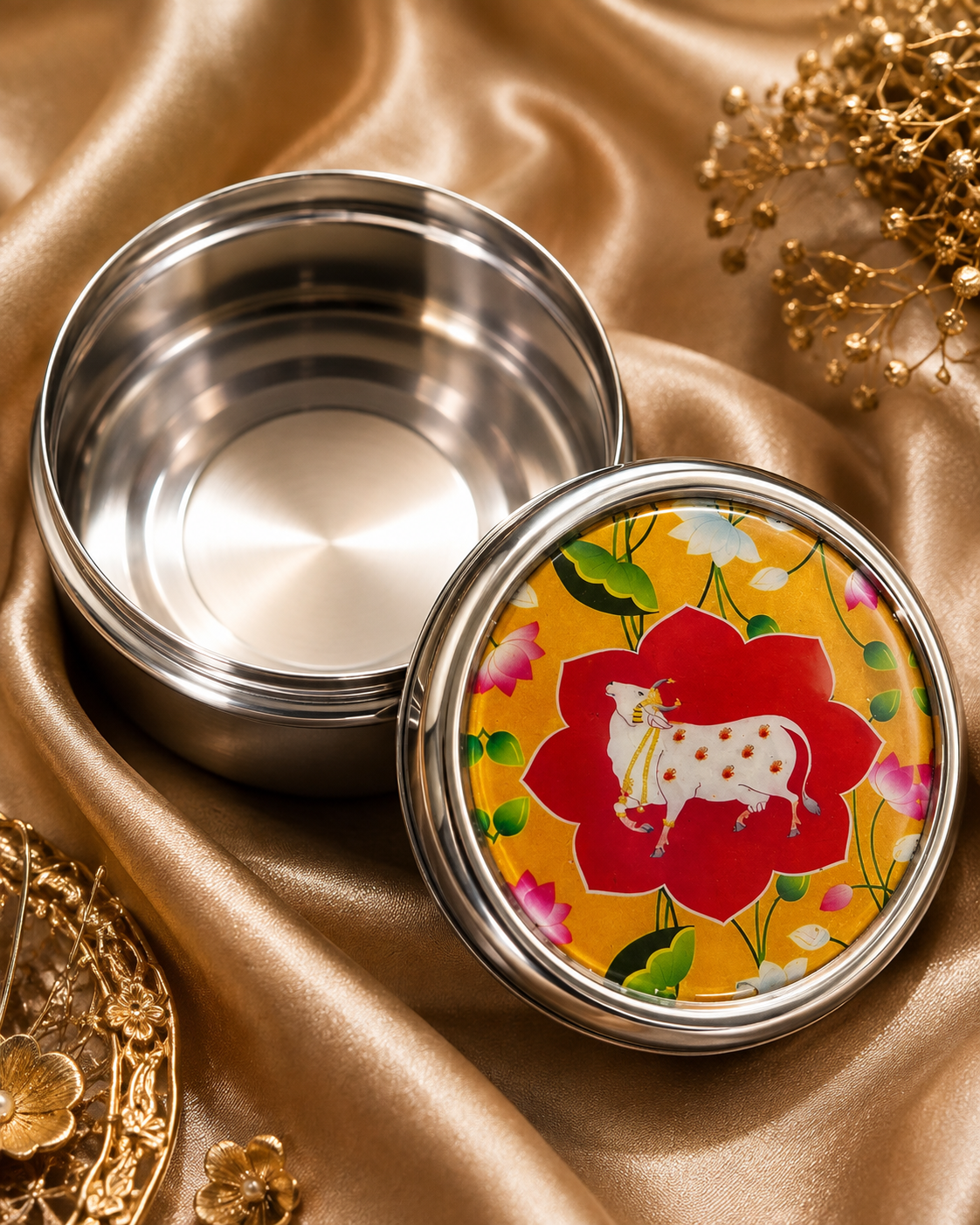 Stainless Steel Storage Dabba