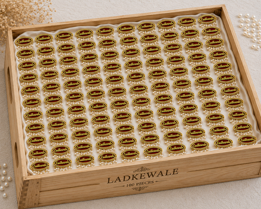 Pack of 100 Badges Ladkewale ( Wedding Bulk Pack )