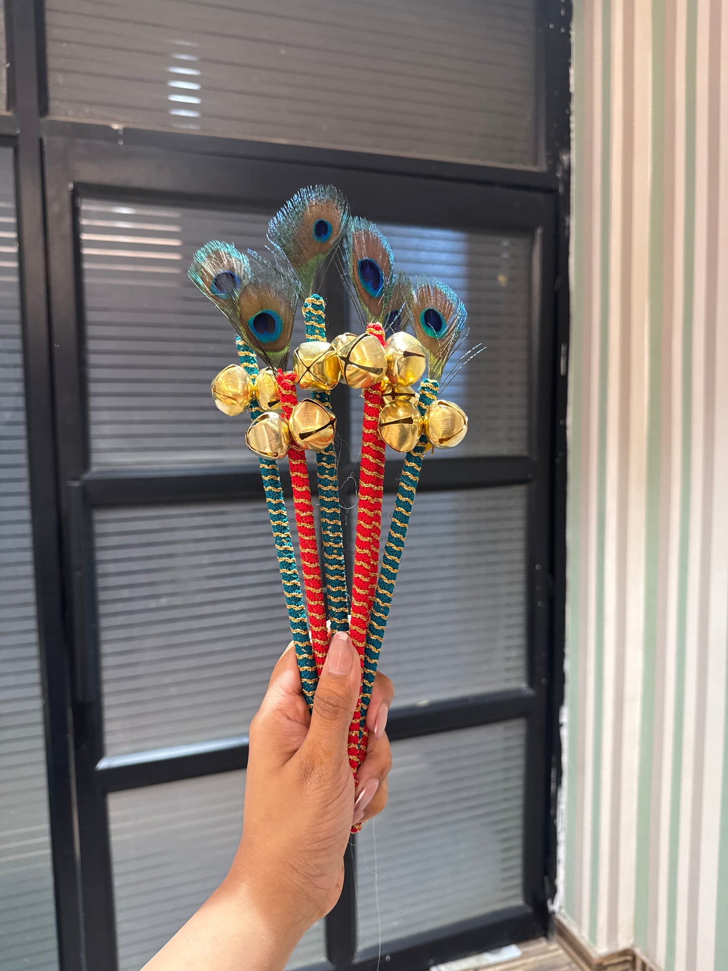 Phera Ghungroo Stick / Rattle Stick / Baby Shower Theme