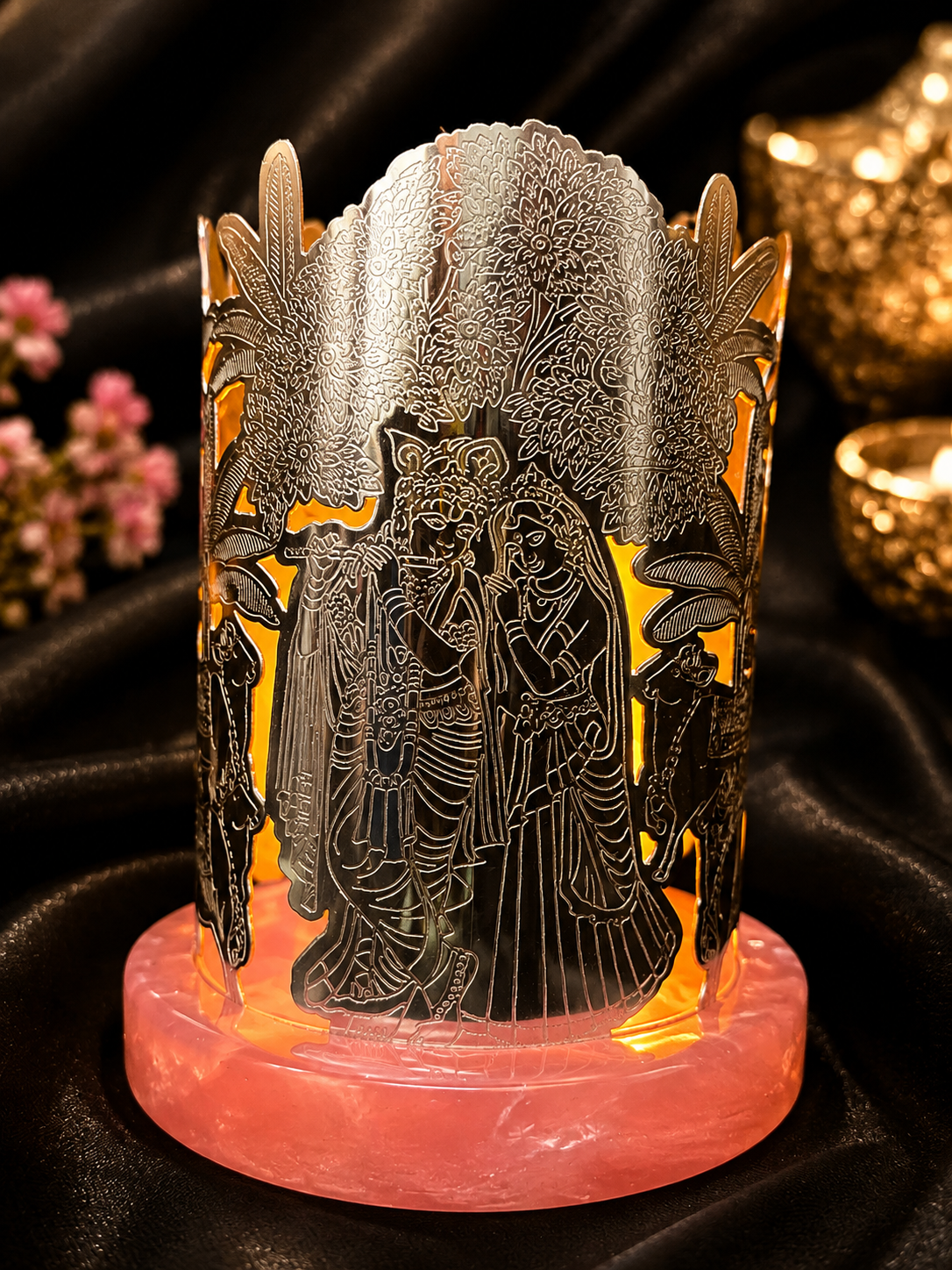 Rose Quartz Vase