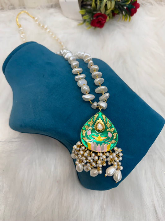 Meenakari Necklace Set