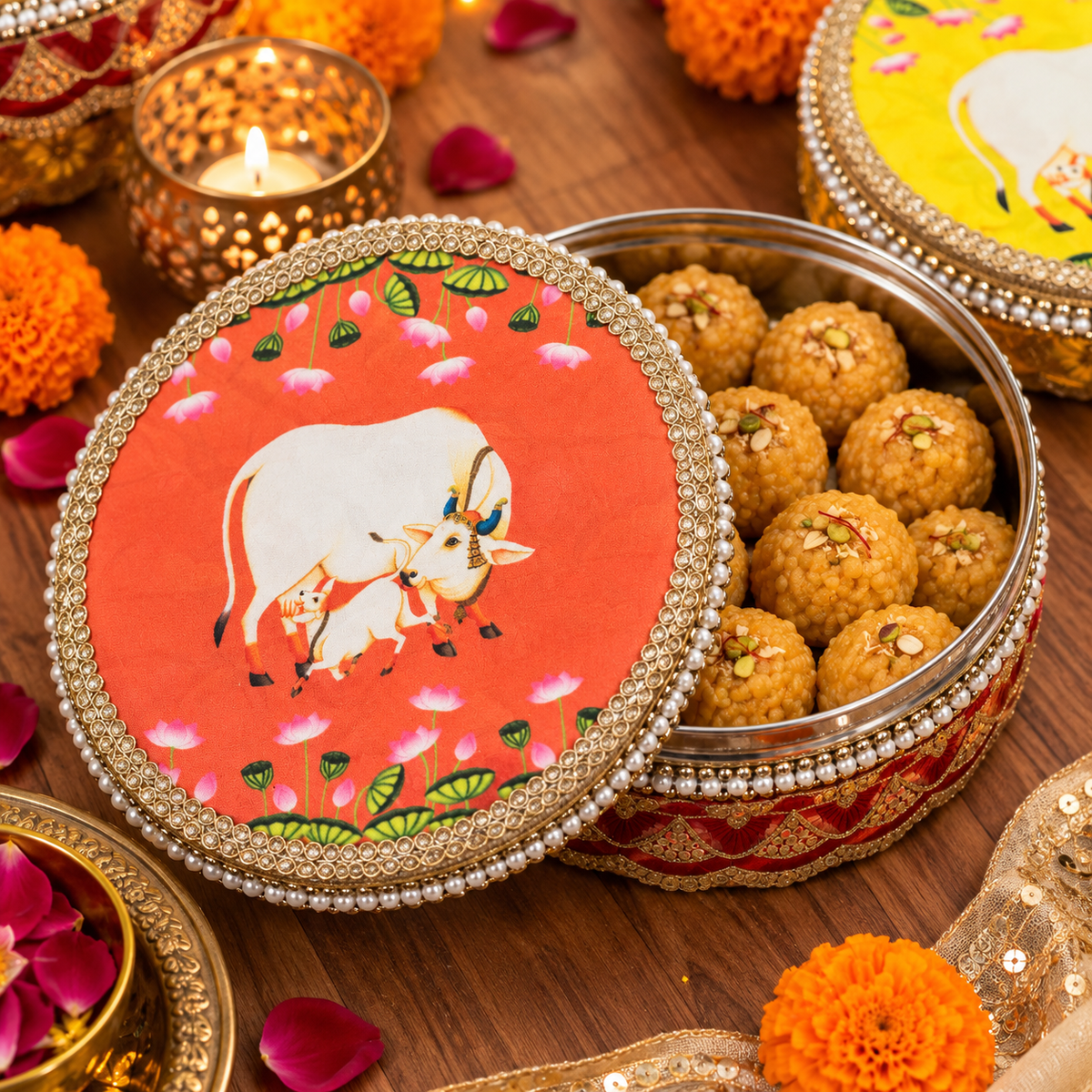 Stainless Steel Ladoo Dabba