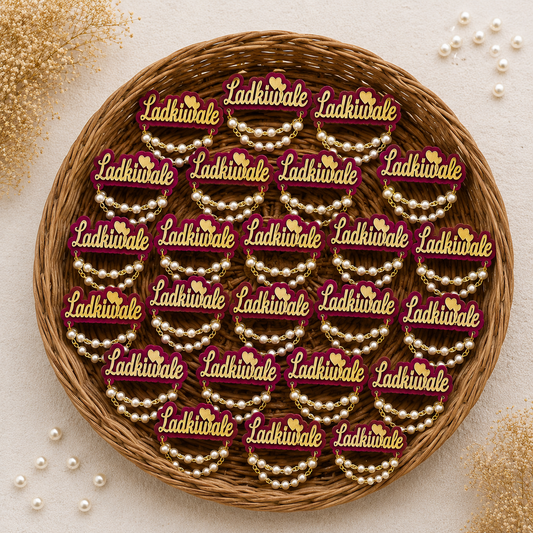 Pack of 25 Badges Ladkiwale ( Starter Pack )