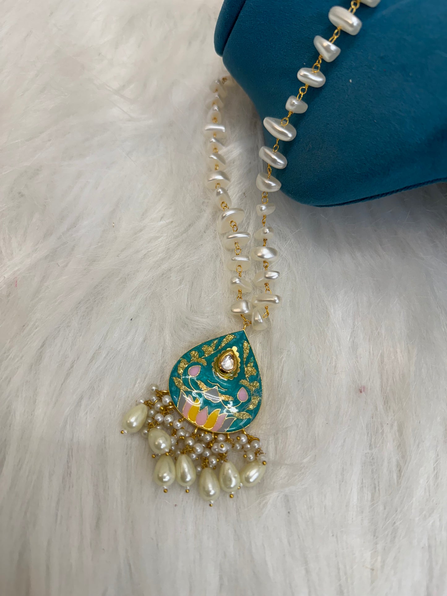 Meenakari Necklace Set