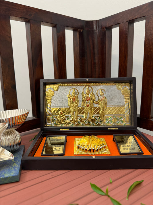 Ram Darbar 24kt Gold Prayer Box