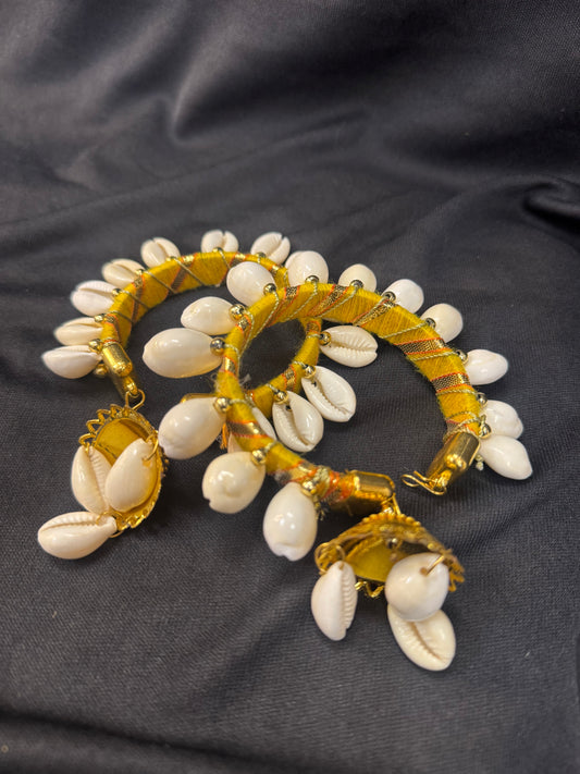 Cowree Shells Openable Bangle