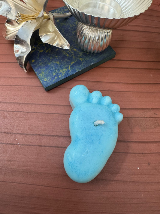 Baby Feet Candle
