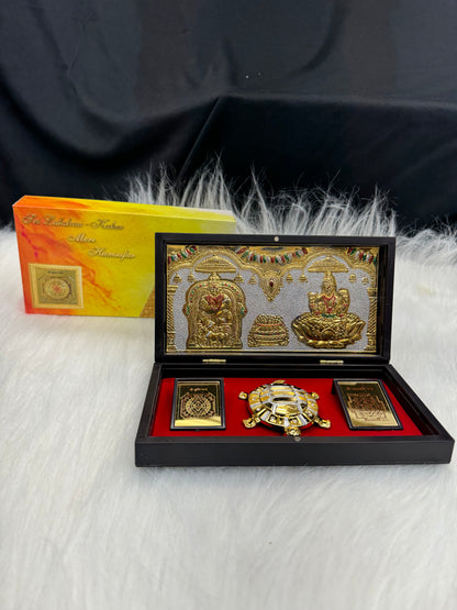 Dhan Kubera 24kt gold Prayer Box