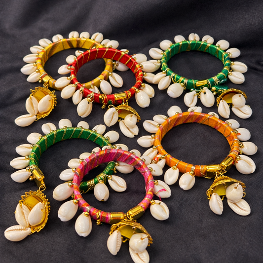 Cowree Shells Openable Bangle