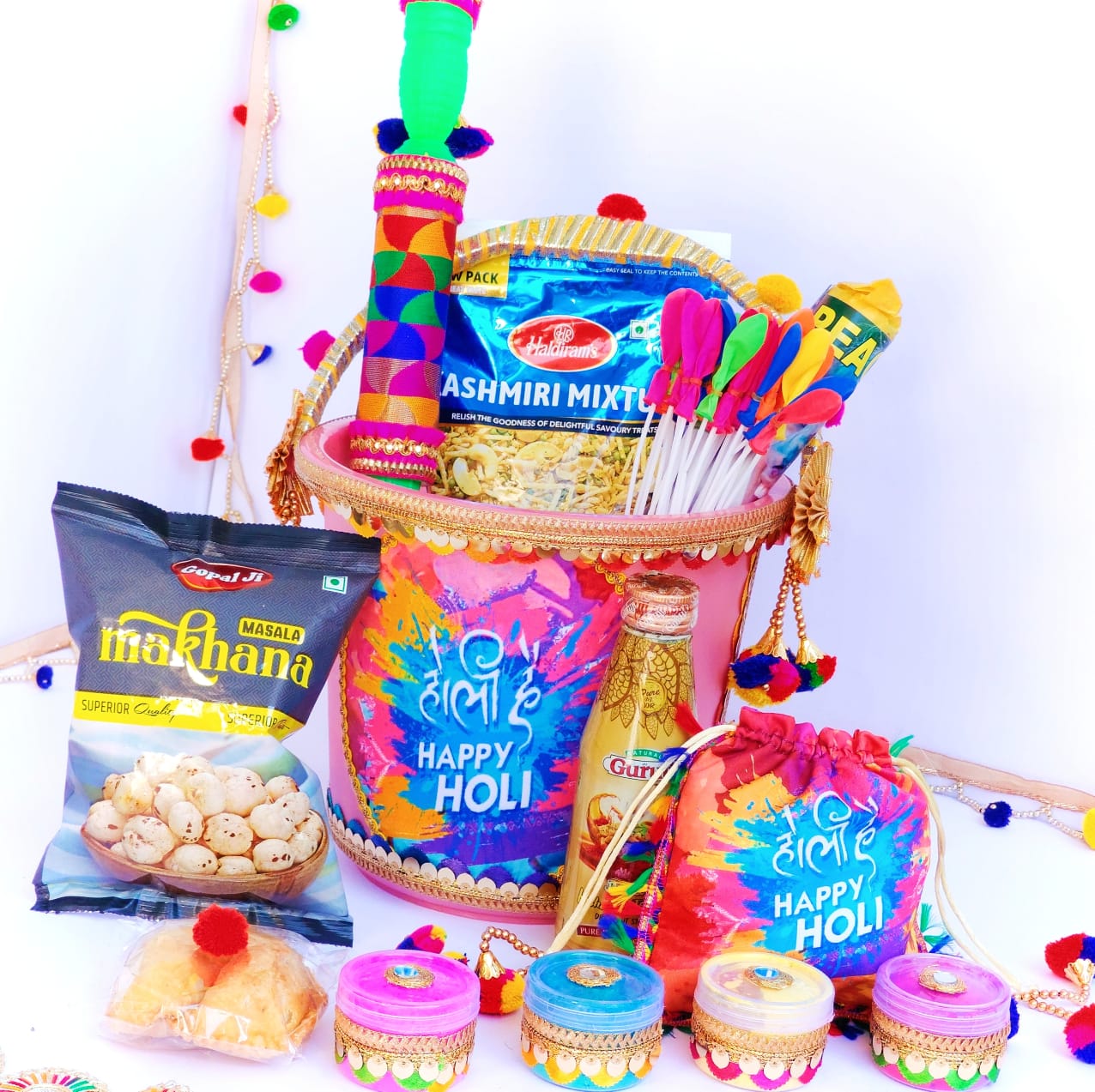 Holi Bucket Hamper
