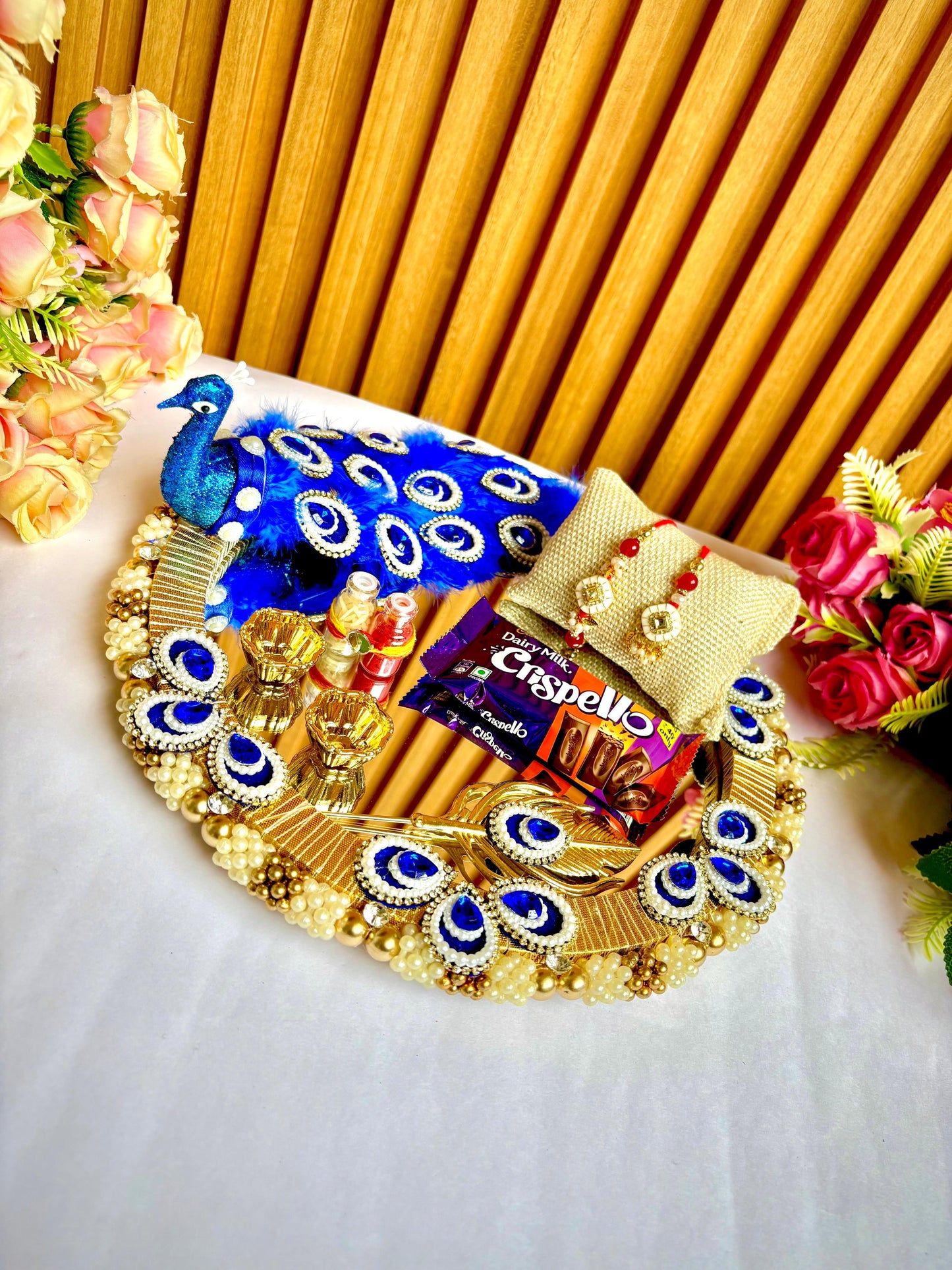 Darpan Mayur Rakhi Hamper Platter