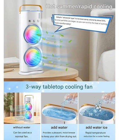 Double Door Table Fan Cooler