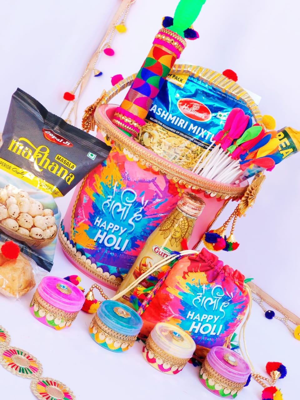 Holi Bucket Hamper