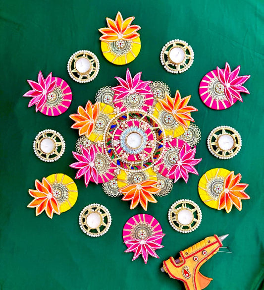 Handmade Rangoli Set