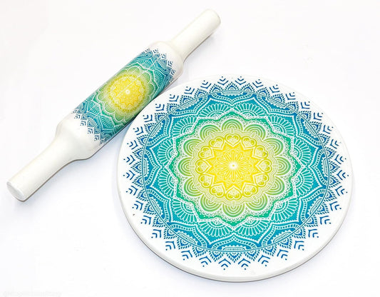 Marble Chakla Belan Kitchen Accessory