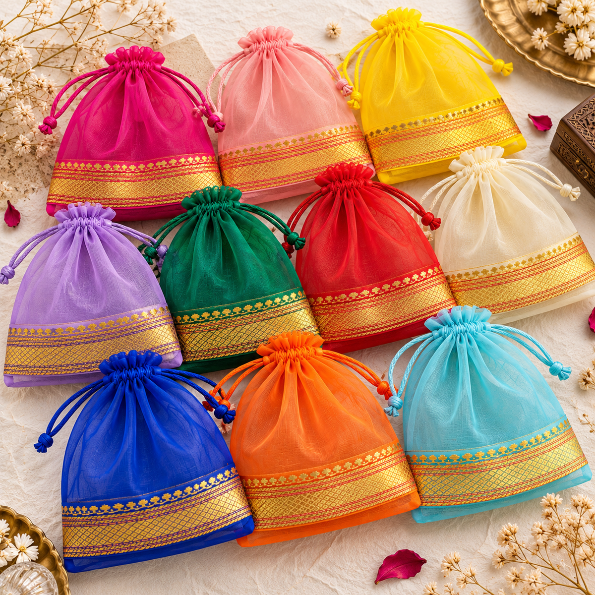 Organza Lace Potli