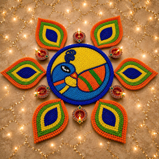 Pecock Mat