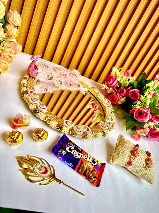 Darpan Mayur Rakhi Hamper Platter