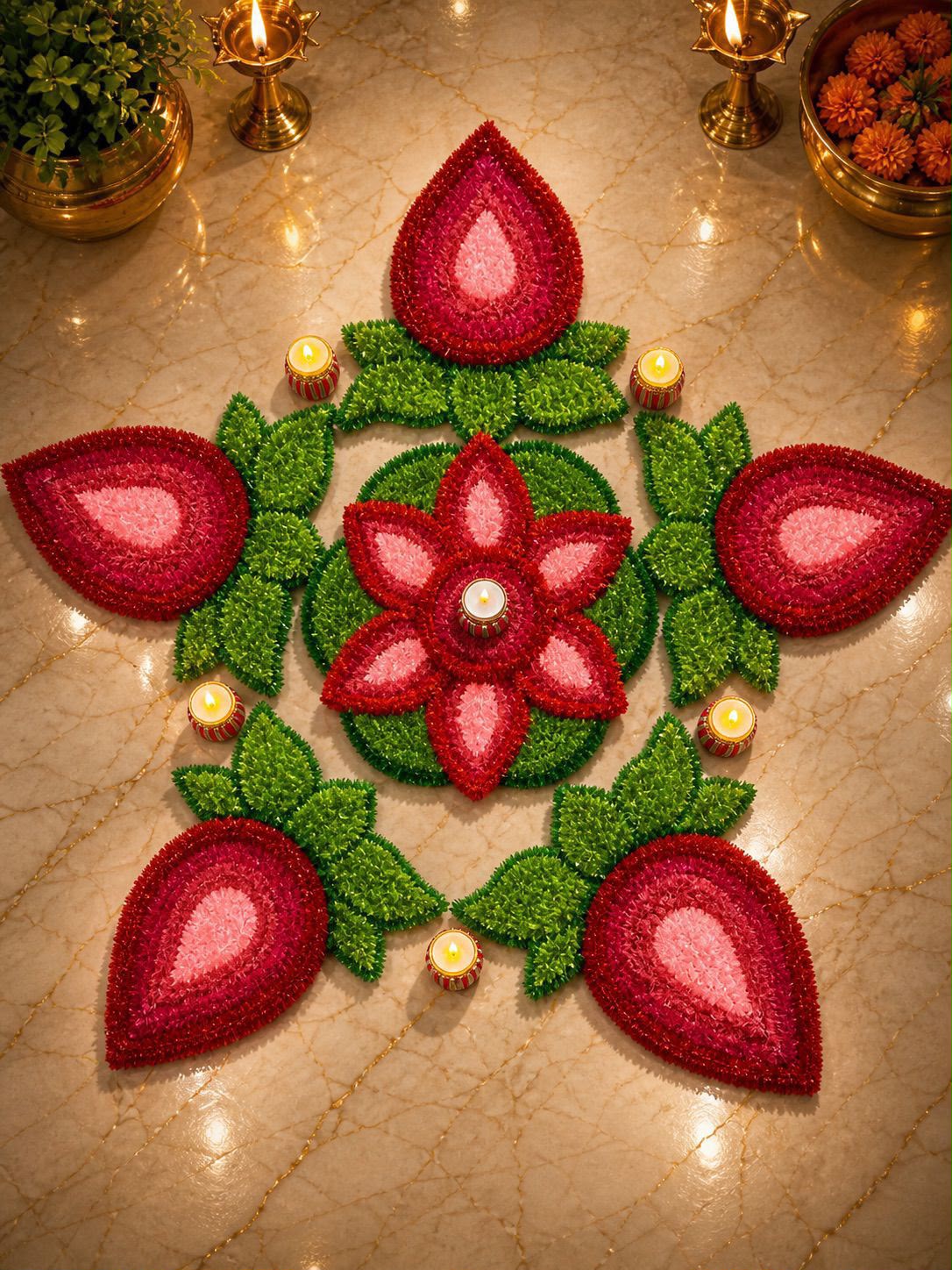 Rangoli Mat Set