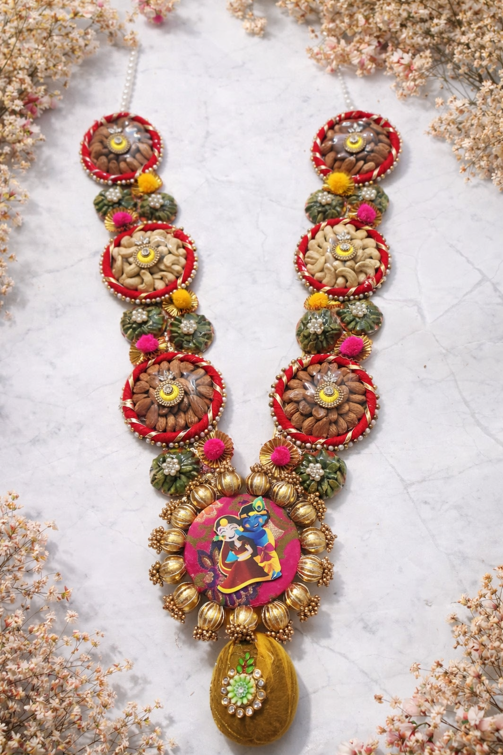 Holi ki Dry Fruits Mala