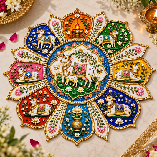 3D Rangoli