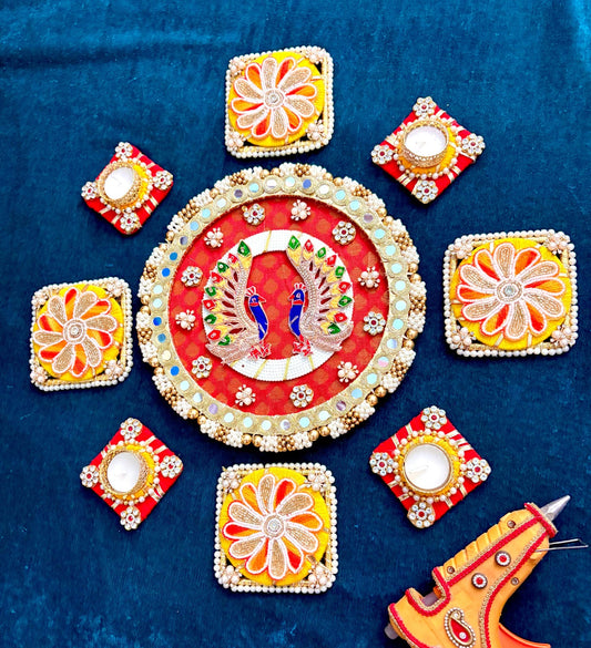 Handmade Rangoli Set