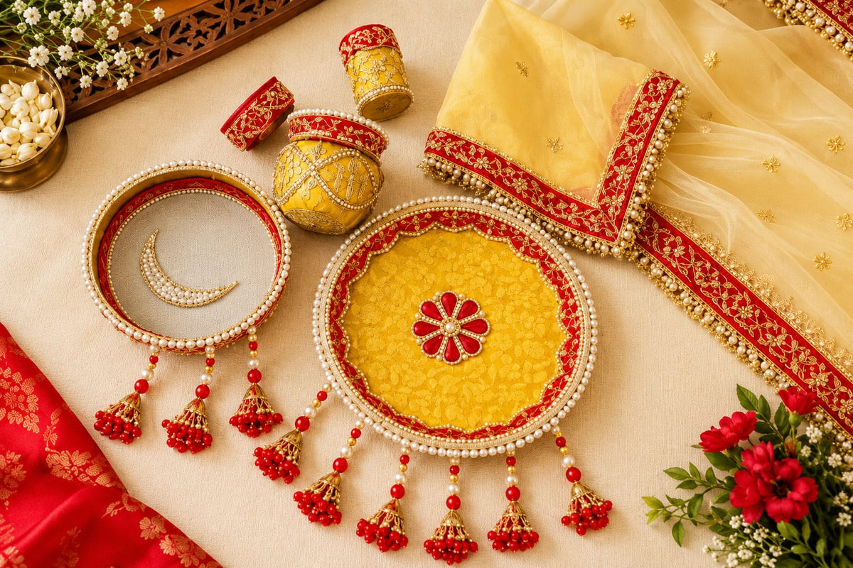 Karwachauth 2026 Thali Set of 6