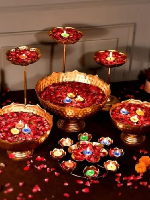 Urli Stand Bowl Combo Set